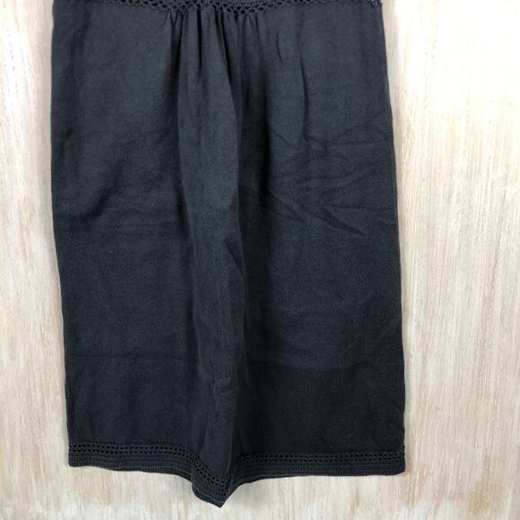 Athleta Asphalt Racerback Shiloh Crochet Knit Knee Length Casual Dress - Small - Picture 4 of 11